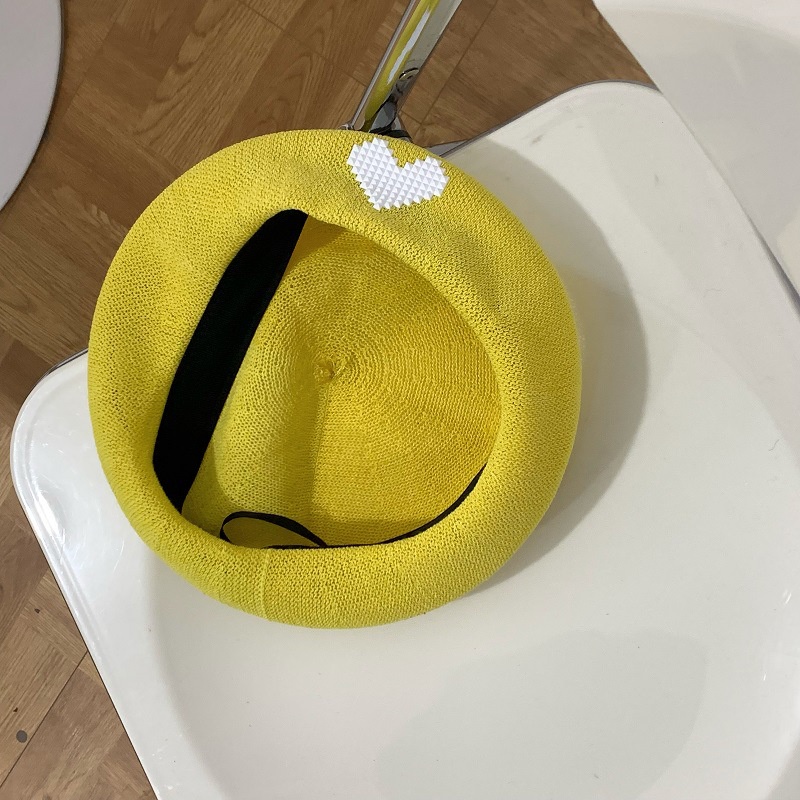 Mũ Beret Chống Nắng Thoáng Khí Thời Trang Xuân Hè 2022 Cho Nữ