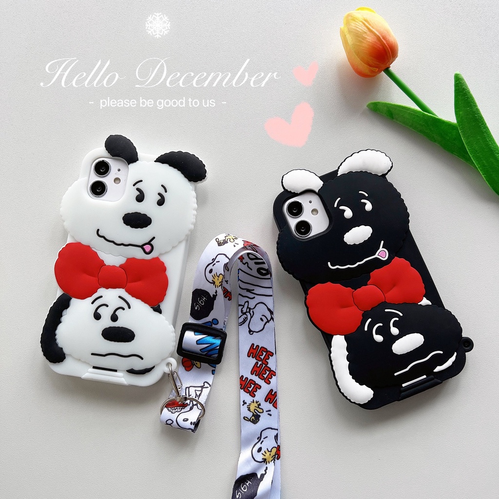 Ốp Lưng iPhone 13 Pro Max 12 11 X XR Xs 7 8 Plus 6 6s Dễ thương đáng yêu cầu vồng Giảm áp lực đẩy Bong bóng bảo vệ thần tài Silicone Soft Phone Case
