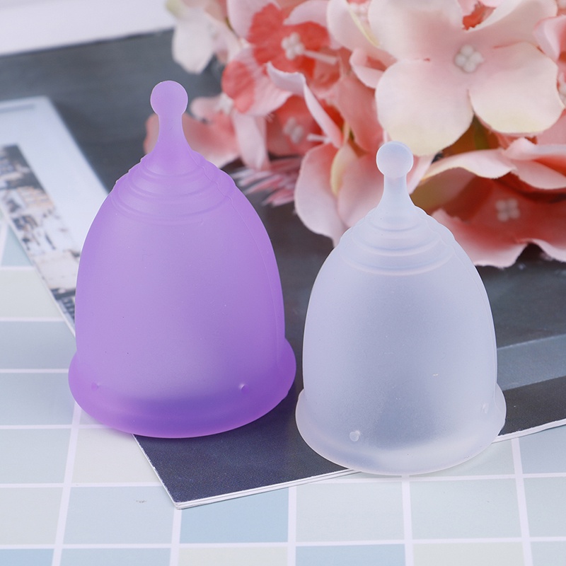 Cốc Nguyệt San Bằng Silicon Mềm Có Thể Tái Sử Dụng