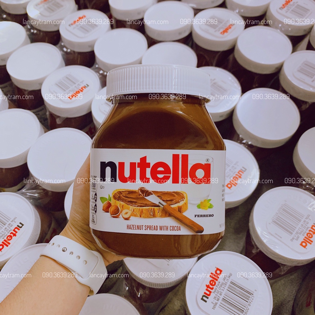 [HANG_MY] MỨT SOCOLA KEM HẠT DẺ NUTELLA HAZELNUT SPREAD 750G
