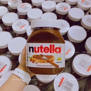 Mứt socola kem hạt dẻ nutella hazelnut spread 750g