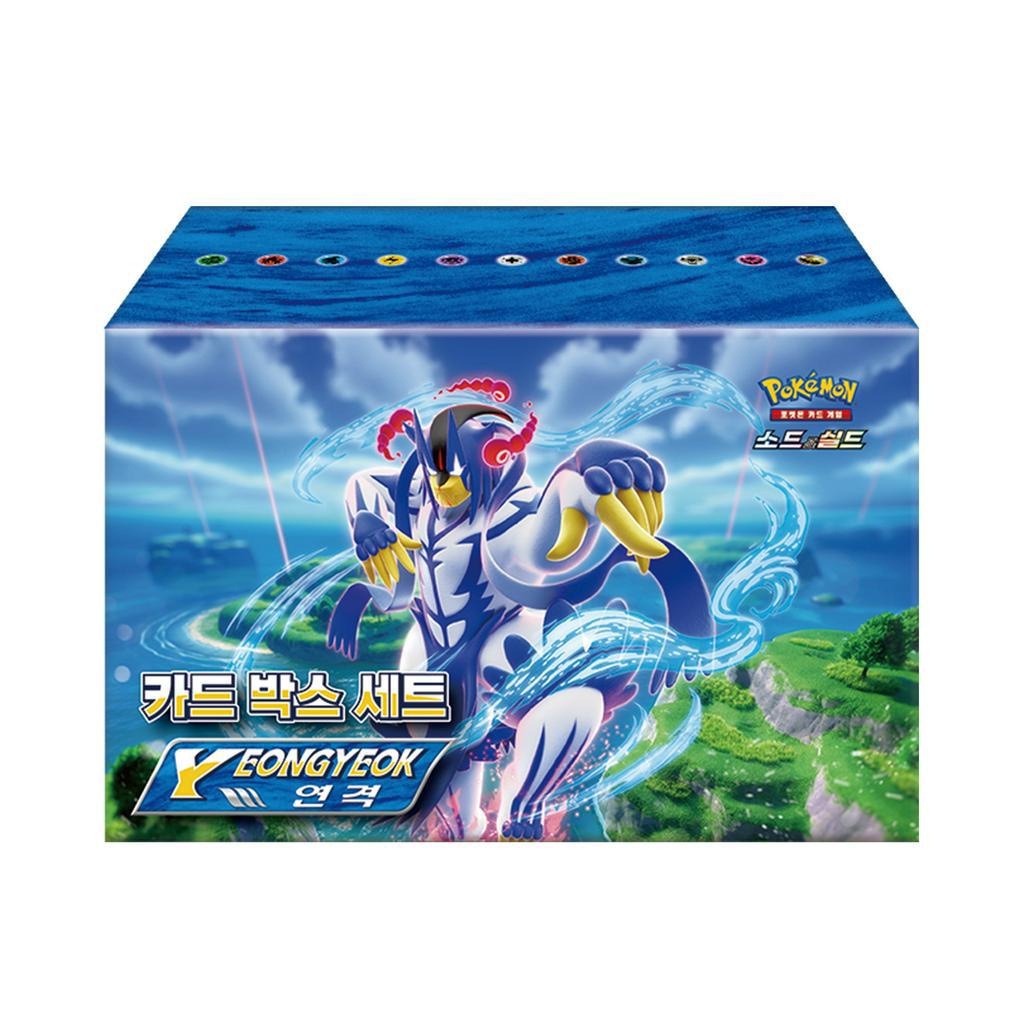 Bộ Thẻ Bài Pokemon Và Khiên  Phiên Bản Hàn Quốc