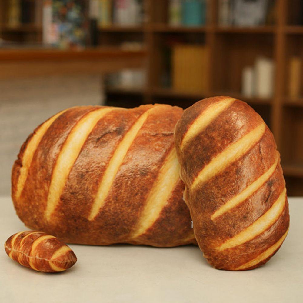 Gối Nhồi Bông Hình Bánh Mì Nướng Mềm Mại Độc Đáo Cho Bé 1 Tuổi