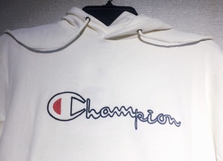 ÁO HOODIE CHAMPION - WHITE