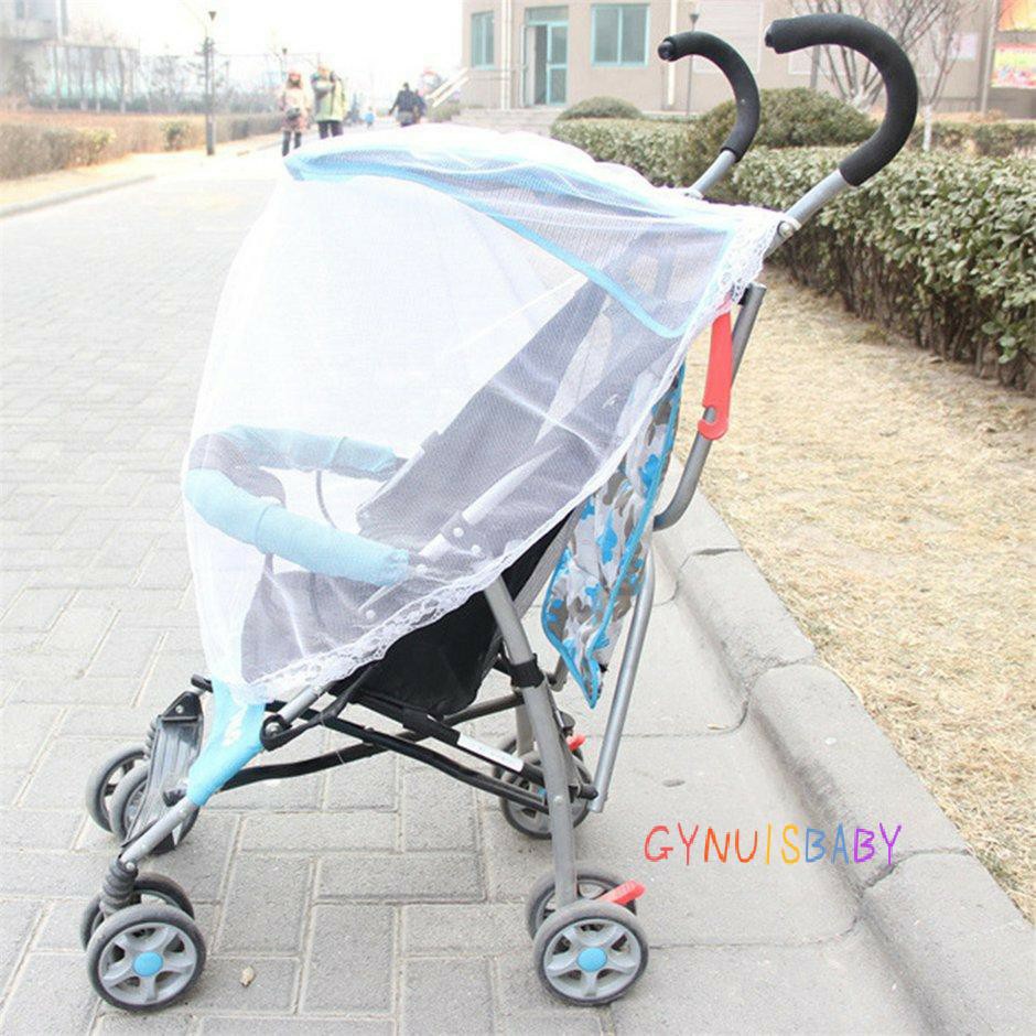 Mùng màn chống muỗi cho xe đẩy em bé