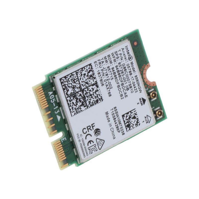 Card Wifi Không Dây Xinp 1730m Intel 9560ngw-ac Ngff M.2 Cnvio Bluetooth 5.0