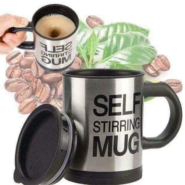 Cốc tự khuấy thông minh - Cốc tự pha cafe Self Stirring Mug