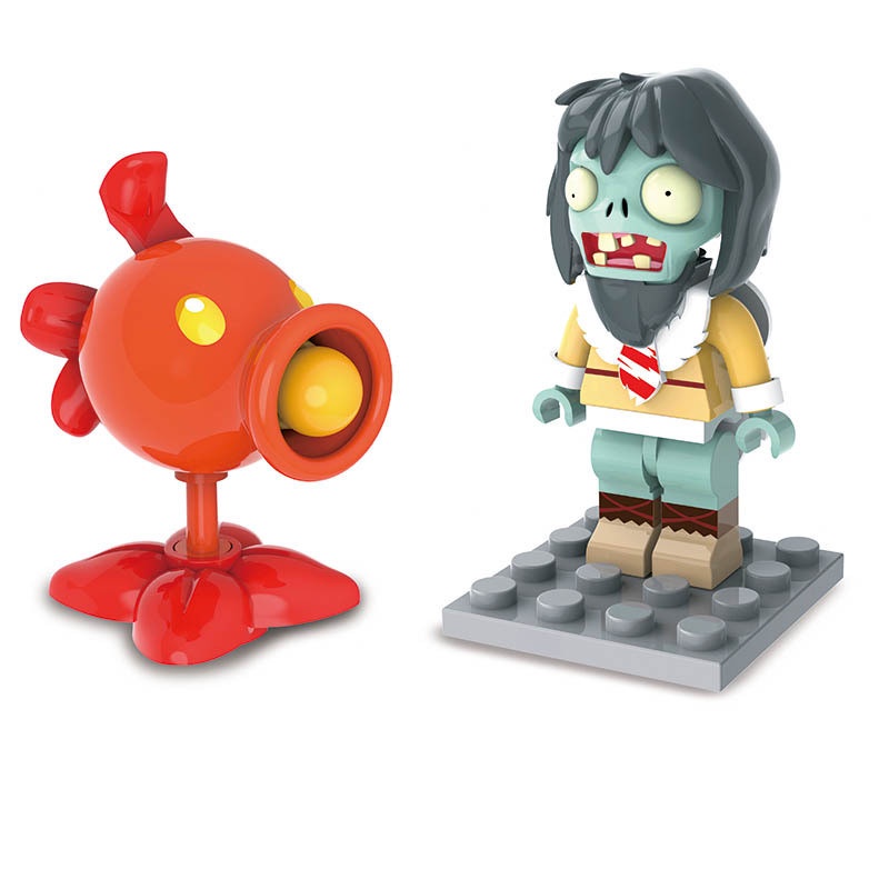 Hàng Có Sẵn Mới Đồ Chơi Xếp Hình Plants vs Zombies Bằng Nhựa ABS Cho Bé