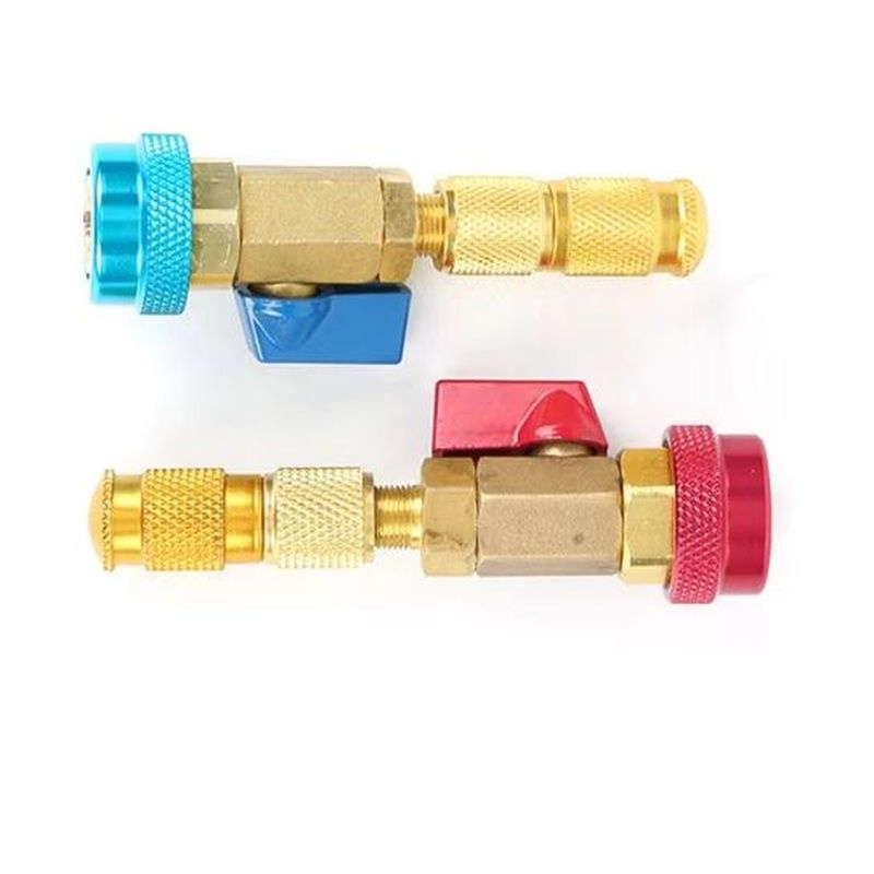 1 Đôi thay ti van điều hòa ô tô không cần xả gas R134A