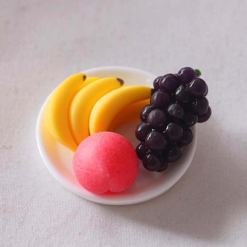 Đĩa Đựng Chùm Nho Dùng Trang Trí Nhà Búp Bê