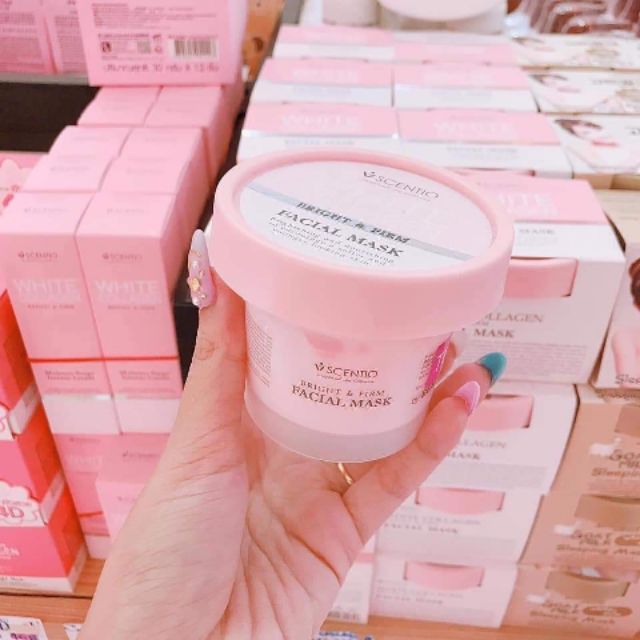 MẶT NẠ BEAUTY BUFFET SCENTIO WHITE COLLAGEN FACIAL MASK