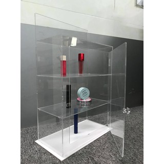 KỆ MỸ PHẨM - TRƯNG BÀY MICA ( 30x16x39)-3mm