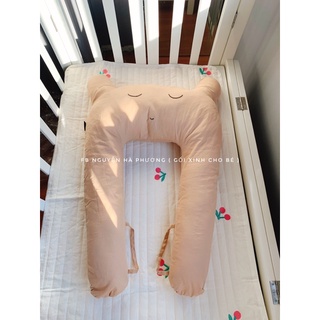 Gối ôm chữ U đa năng ( chỉnh được cao thấp )