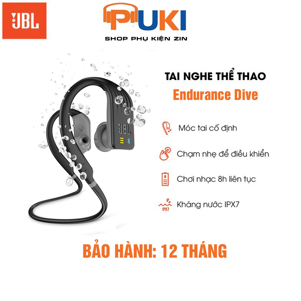 Tai Nghe Bluetooth thể thao JBL Endurance DIVE - Máy nghe nhạc