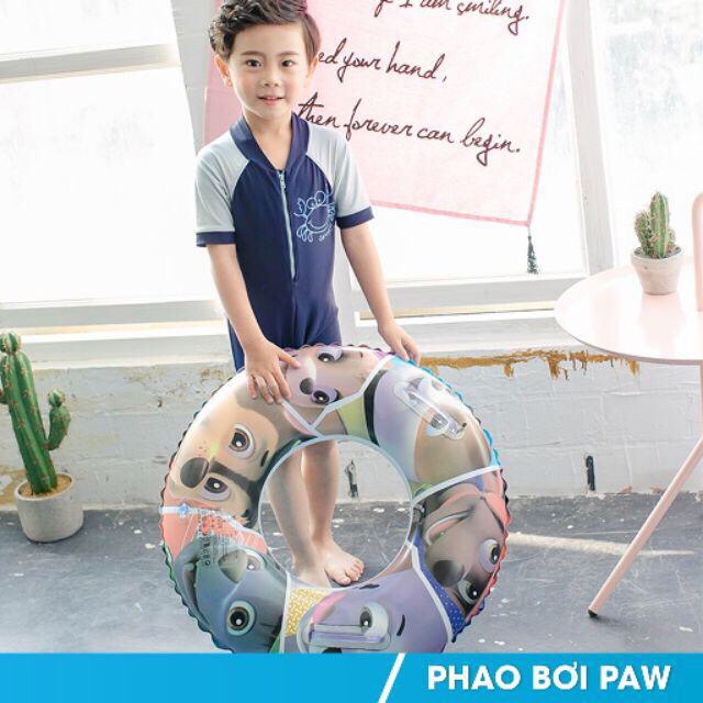 Phao bơi tròn Paw cho bé 3-12y siêu cute (xấu hoàn hàng)