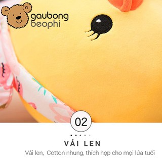 Thú Bông Vịt Makeup Cao Cấp Gấu Bông Béo Phì