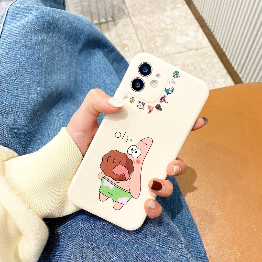 Ốp lưng iphone Ooh Ooh cạnh vuông in hình viền 5/5s/6/6plus/6s/6splus/7/7plus/8/8plus/x/xr/xs/11/12/pro/max/plus/promax | BigBuy360 - bigbuy360.vn