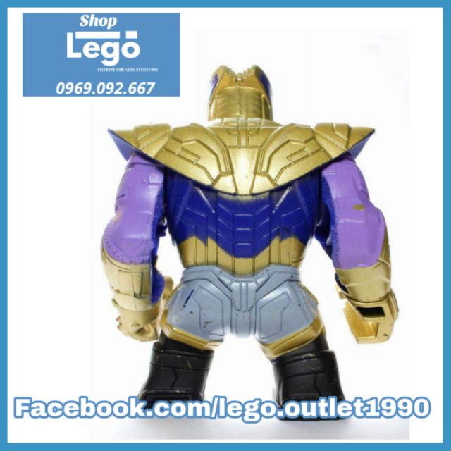 Xếp hình Thanos Endgame Avengers Infinity War chiến binh Big Figures Lego Minifigures POGO PG2057 PG8241