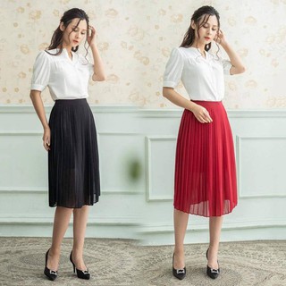 Chân váy dập ly cho người béo mập - CVBEO059