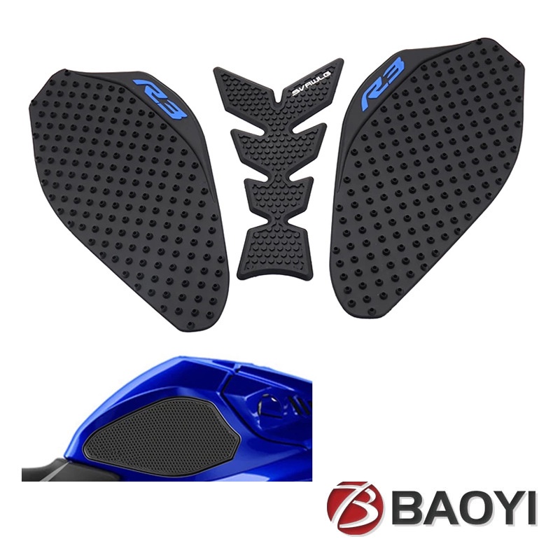 Miếng Dán Chống Trượt Cho Thùng Nhiên Liệu Xe Yamaha R3 19-20