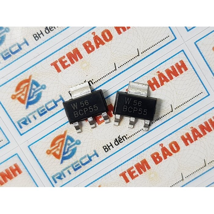 [Combo 5 chiếc] BCP55, BCP 55 Transistor NPN 1A/60V SOT-223