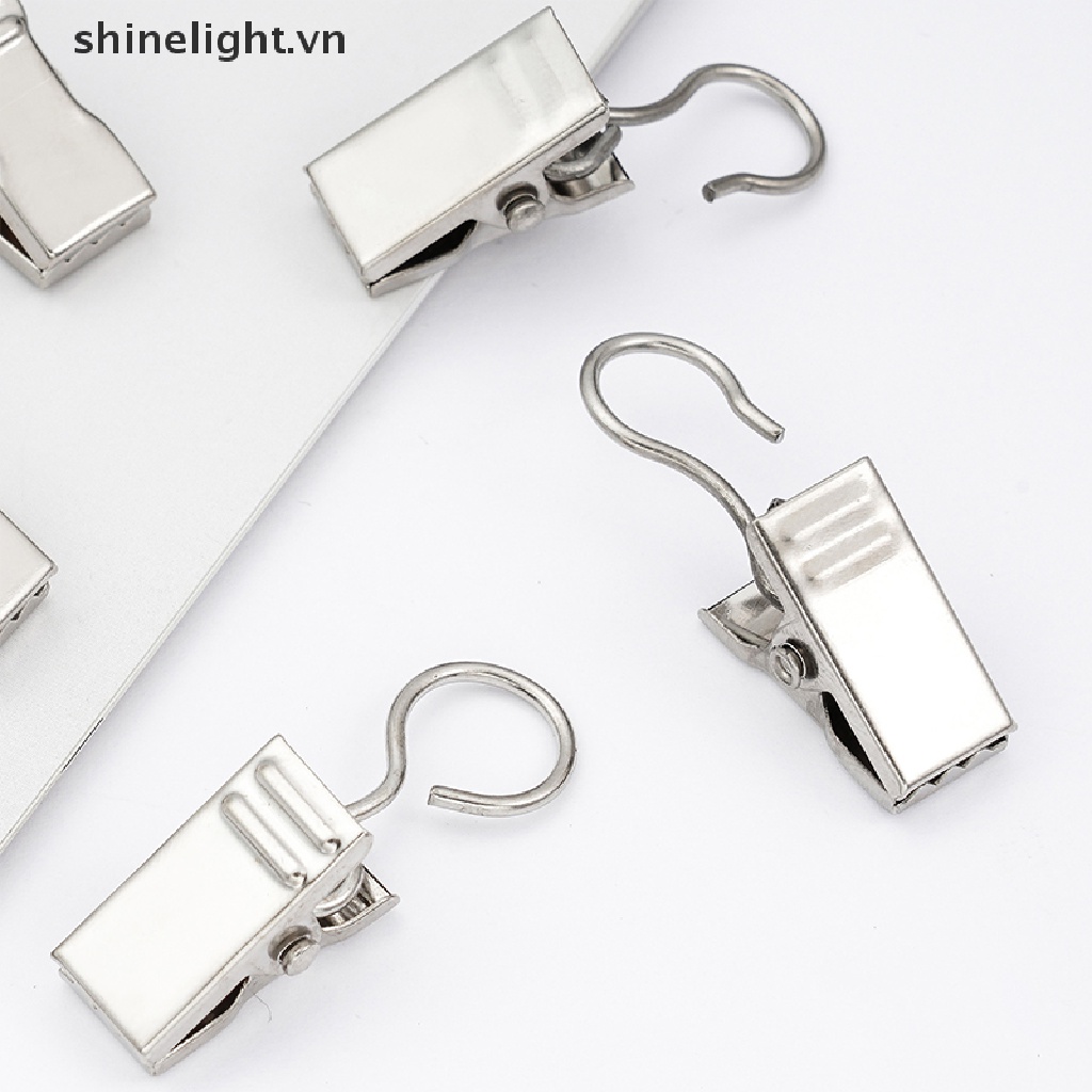 Bộ 50 Móc Kẹp Rèm Cửa Sổ Bền Chắc Tiện Dụng Cho Gia Đình
