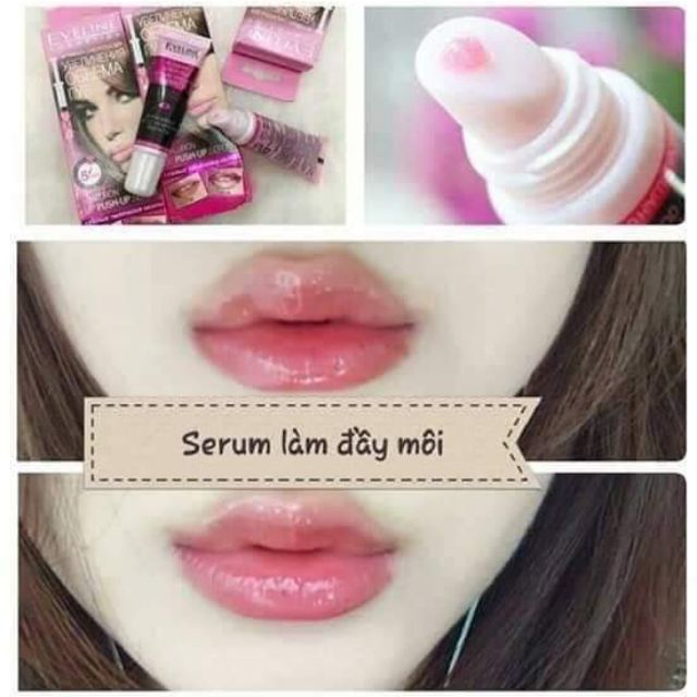 SERUM CĂNG MỌNG MÔI EVELINE HYALURON LIP PU