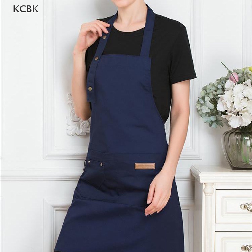 Tạp Dề Unisex Vải Bố Có Thể Điều Chỉnh Dùng Khi Làm Bếp