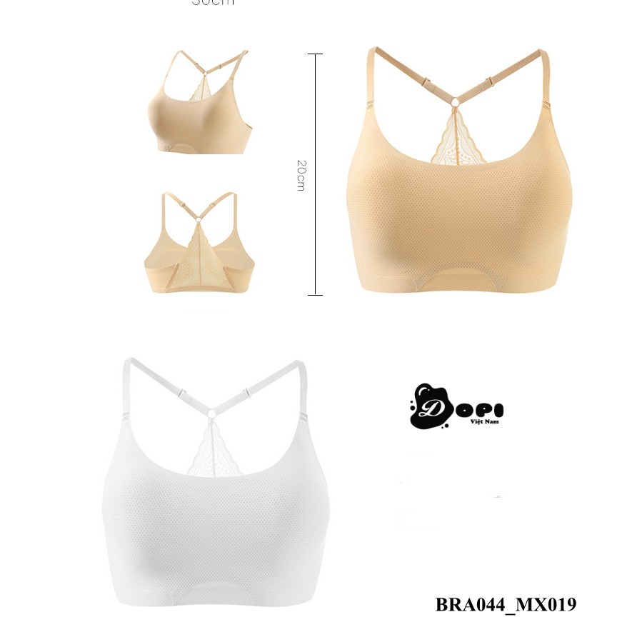 (MX19) Áo bralette áo ngực thể thao bra dây không gọng KASHALI