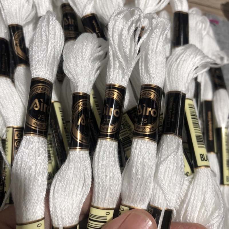 Chỉ thêu cotton airo