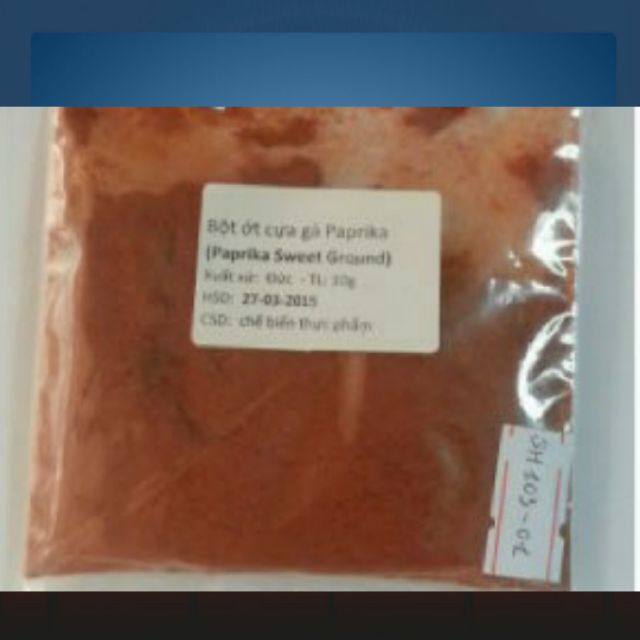 Bột ớt cựa gà Paprika bao 1kg