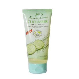 Sữa rửa mặt sáng da Nature’s Secret chiết xuất Dưa leo 100ml Cucumber Soft Facial Wash Tube 100ml