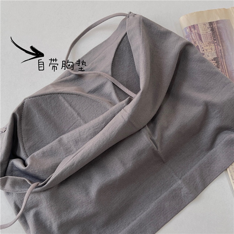 Áo Croptop Không Tay Màu Trơn Thời Trang Cho Nữ