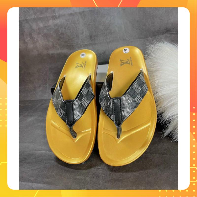 Dép kẹp LV 2 lớp mới đủ màu sang chảnh