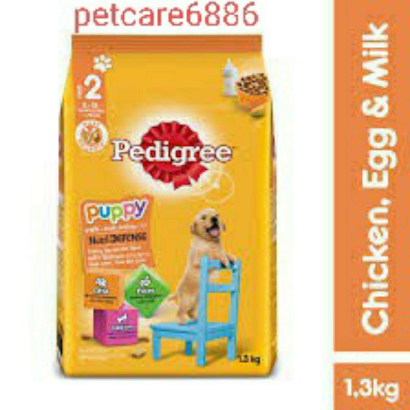 Thức ăn Pedigree hạt Trứng Sữa chó con 2.6KG