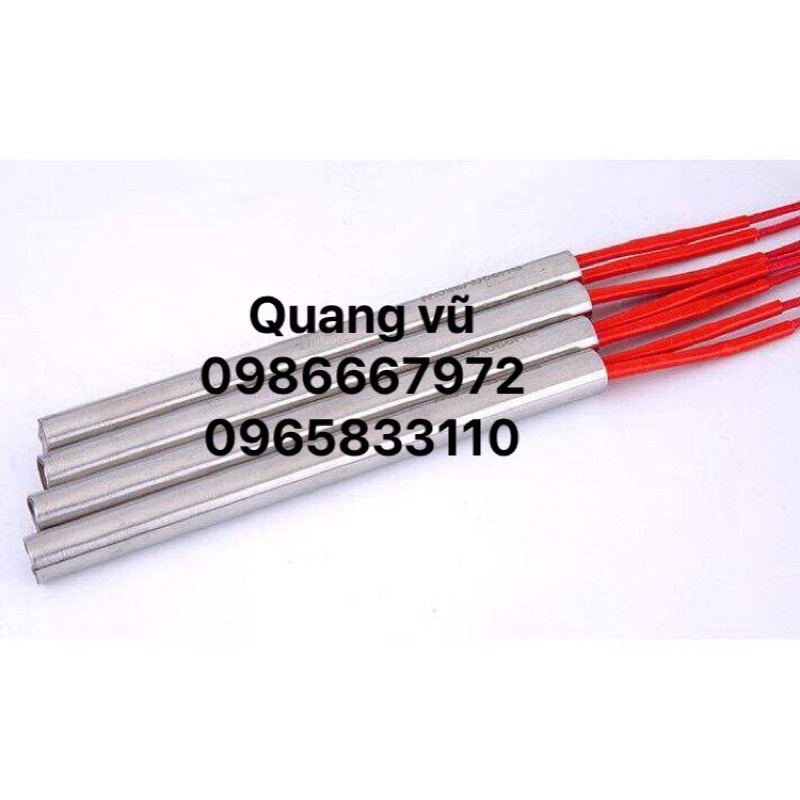 thanh gia nhiệt ,ống nhiệt sấy khuôn ,điện trở 1 đầu phi 20 điện 220v