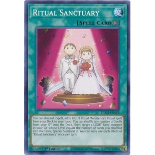 Thẻ bài Yugioh - TCG - Ritual Sanctuary / DLCS-EN112'