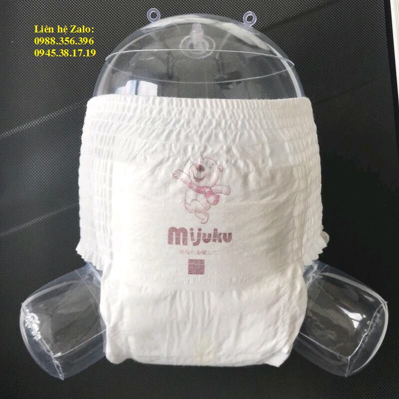 Bỉm Quần MIJUKU Cao Cấp khô thoáng chống hăm cho bé yêu combo 100 miếng M100, L100, XL100, XXL100