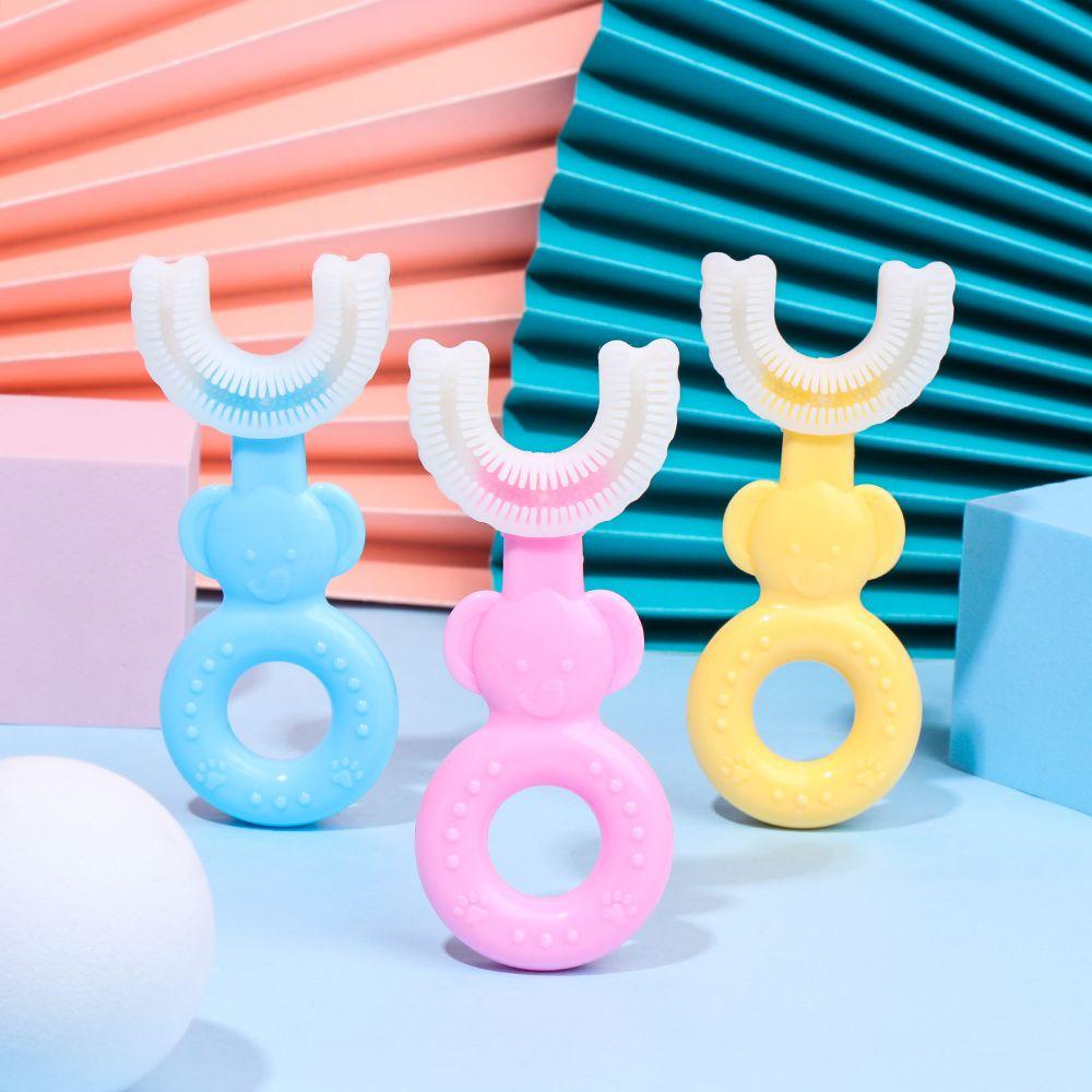 NIUYOU Bàn Chải Đánh Răng Hình Chữ U Cao Cấp Dành Cho Bé