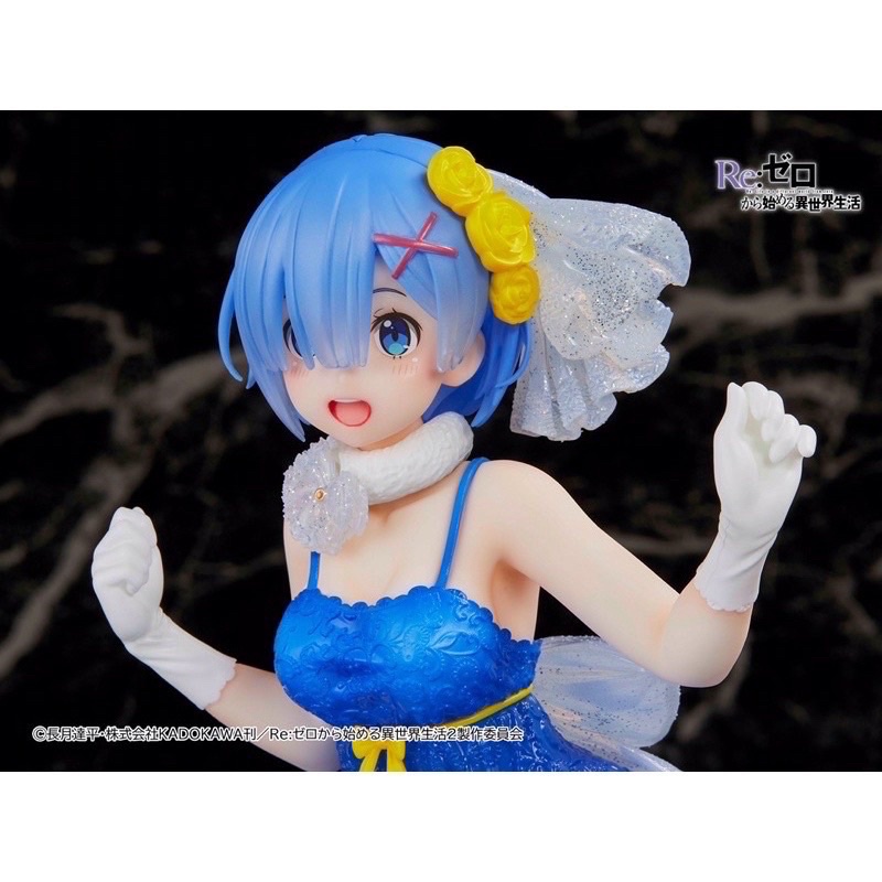 Mô hình Rem. Re:Zero Rem Precious Figure Clear Dress Ver