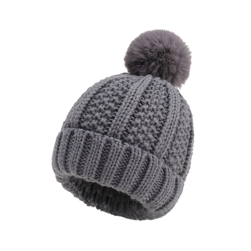 Mũ Beanie Kèm Khăn Choàng Lông Mềm Màu Trơn Thời Trang Mùa Đông