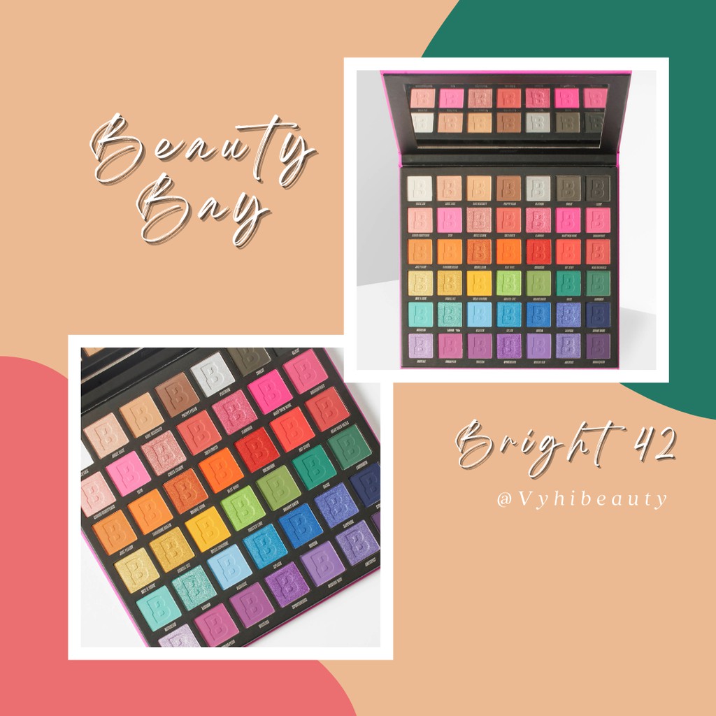 Bảng mắt Beauty Bay Bright Matte 42 ô