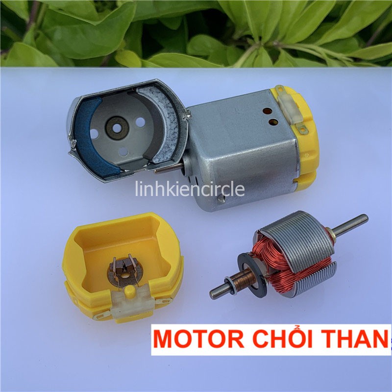 2 motor mini DC 260 mã FN-260CN-2670-38 3V - 6V chổi than tốc độ 11500 - 24000 RPM - LK0347