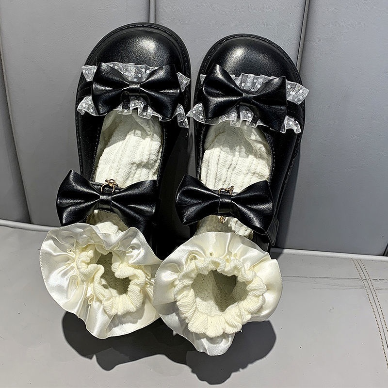 Giày Da lolita Nhật Bản Thời Trang Mùa Hè Cho Nữ