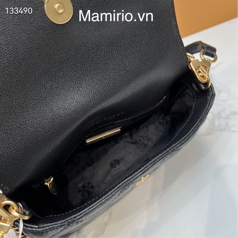TORY BURCH WILLA OUTLET HANDLE BAG MÀU ĐEN