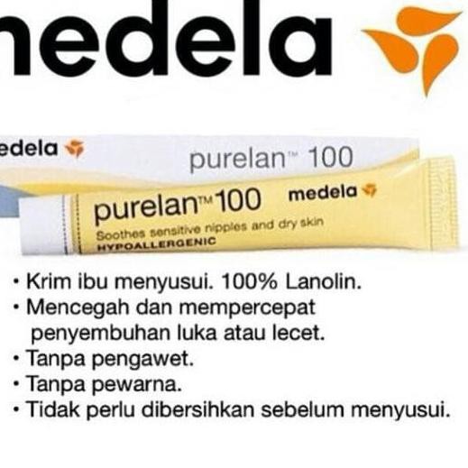 (Hàng Mới Về) Ống Kem Dưỡng Da Medela Purelan 100 7gr Qt0....