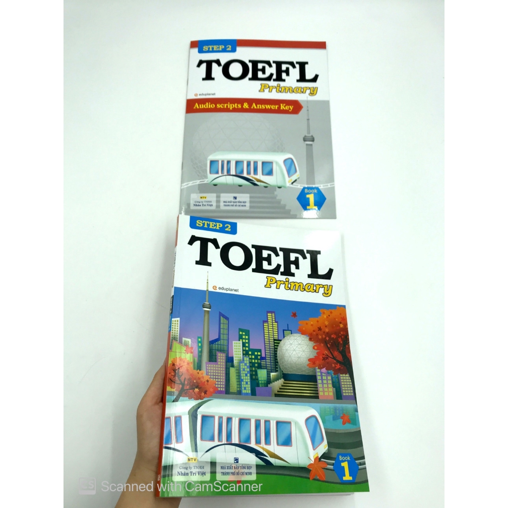 Sách - TOEFL Primary Book 1 Step 2 (Kèm CD) - Tái Bản 2018