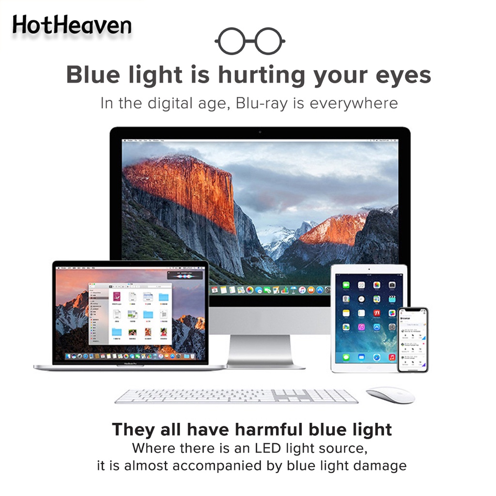 Kính Chống Ánh Sáng Xanh 4 Màu Bảo Vệ Mắt Cho Trẻ Em