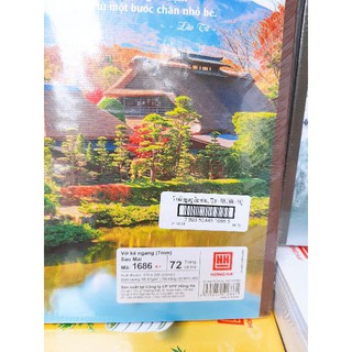 Vở kẻ ngang hồng hà 72tr ( 1686)