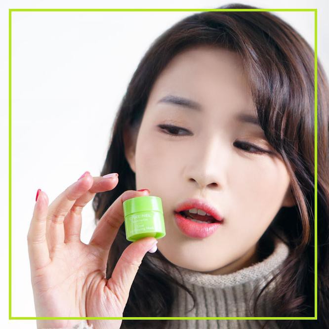 Mặt Nạ Ngủ Dưỡng Ẩm Sâu Cho Môi Care:nel Lip Sleeping Mask - Lime (Hương Chanh)